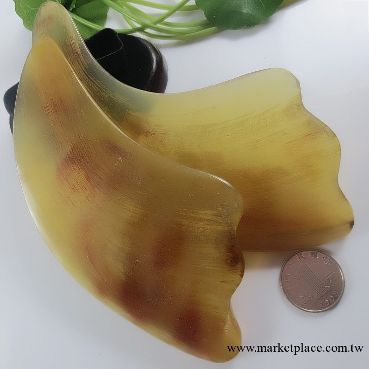 低價批發天然羊角刮痧片 大號羊角按摩片長12-14CM  YJ700330工廠,批發,進口,代購
