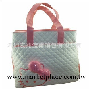 宏兆渡甫箱包廠傢直銷hello kitty  時尚可愛 pu單肩女包工廠,批發,進口,代購