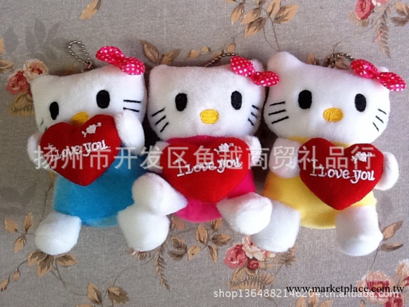 廠傢促銷批發車飾掛件  hello kitty卡通鑰匙扣手機掛件工廠,批發,進口,代購