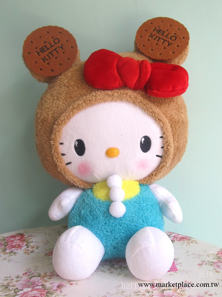 Hello Kitty變身餅幹曲奇公仔KT玩偶 KT變身靠墊/暖手一件代發工廠,批發,進口,代購