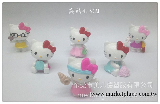 供應6款扭扭Hello kitty貓 全6種 KT貓PVC公仔 動漫周邊 卡通公仔工廠,批發,進口,代購