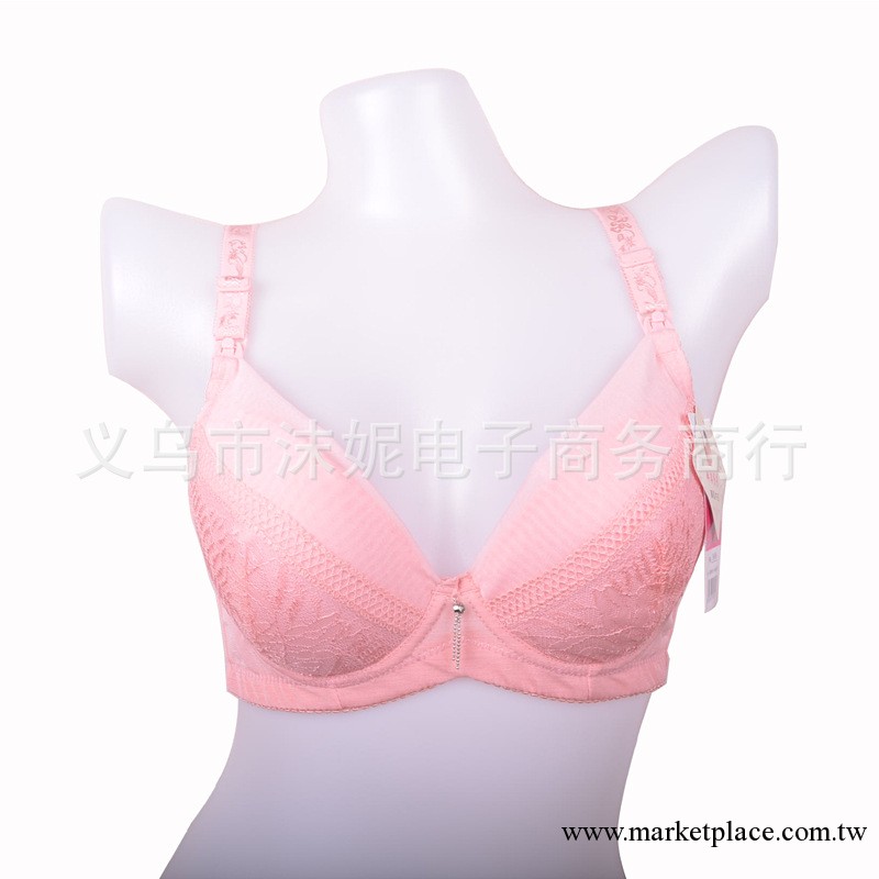 嬌姿黛芳2018孕婦內衣純棉哺乳胸罩批發 有鋼圈蕾絲網紗夏季新款工廠,批發,進口,代購