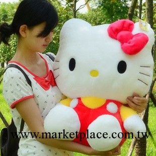 批發 蝴蝶結hello kitty公仔 填充毛絨玩具公仔禮品60CM招代理工廠,批發,進口,代購