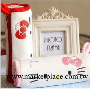 Hello Kitty  凱蒂貓  可愛卡通圓桶筆袋/文具雜物袋工廠,批發,進口,代購