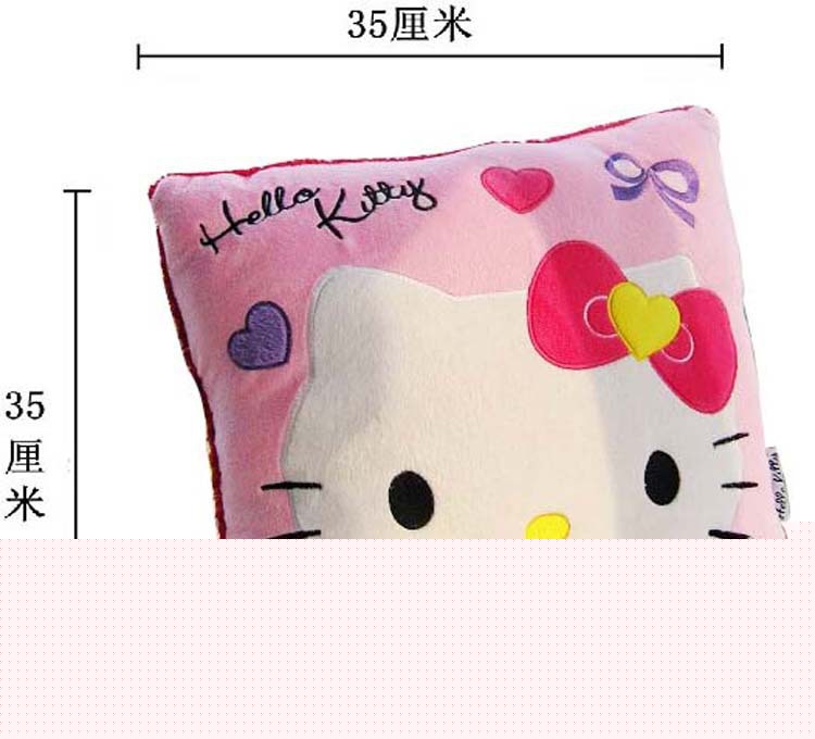 批發價毛絨玩具公仔 Hello Kitty靠墊 KT貓抱枕 凱蒂貓靠枕凱蒂貓工廠,批發,進口,代購