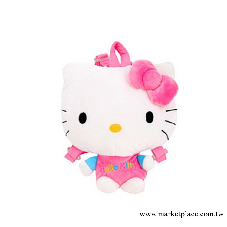 廠傢直批hello kitty書包 兒童書包，幼兒書包 毛絨背包工廠,批發,進口,代購