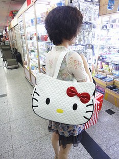 新款hello kitty女包 可愛卡通凱蒂貓斜挎包女士手挽包休閒小挎包工廠,批發,進口,代購
