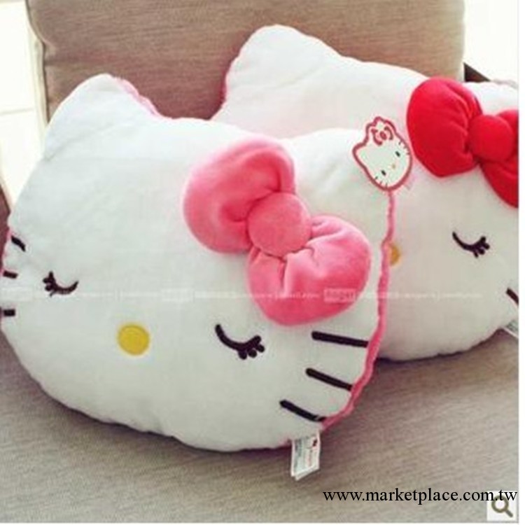 澳捷爾正版Hello Kitty睡覺凱蒂貓毛絨玩具公仔抱枕靠墊 生日禮物工廠,批發,進口,代購