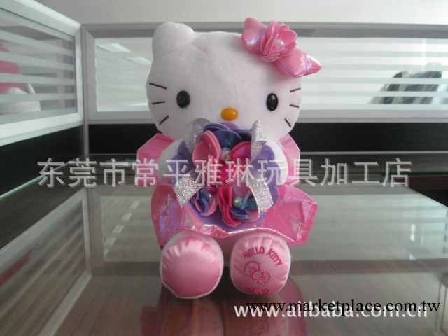 正版 Hello Kitty 毛絨娃娃  廠傢直接提供訂做服務 質量保障工廠,批發,進口,代購