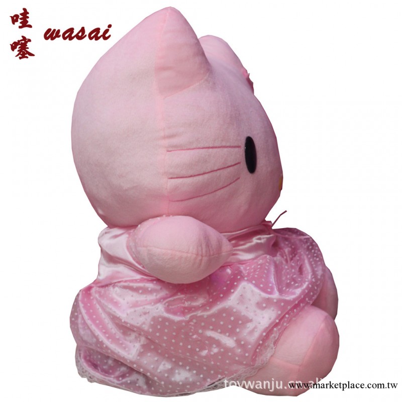 工廠直銷Holle Kitty毛絨玩具凱蒂貓KT貓超大號hellokitty公仔工廠,批發,進口,代購