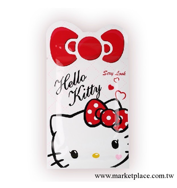 超可愛Sexy Look Hello Kitty亮白緊實白金薔薇雙提拉面膜 6404工廠,批發,進口,代購