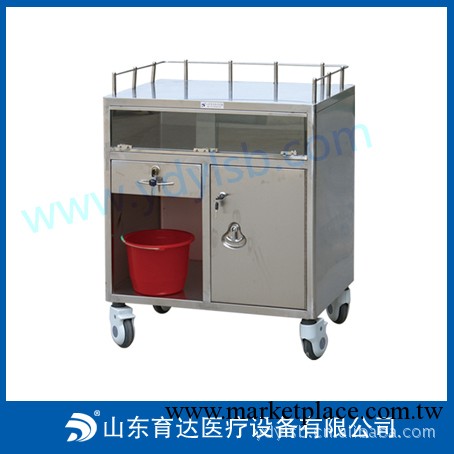 供應山東育達全不銹鋼麻醉車（半封）|醫用車|醫療設備工廠,批發,進口,代購