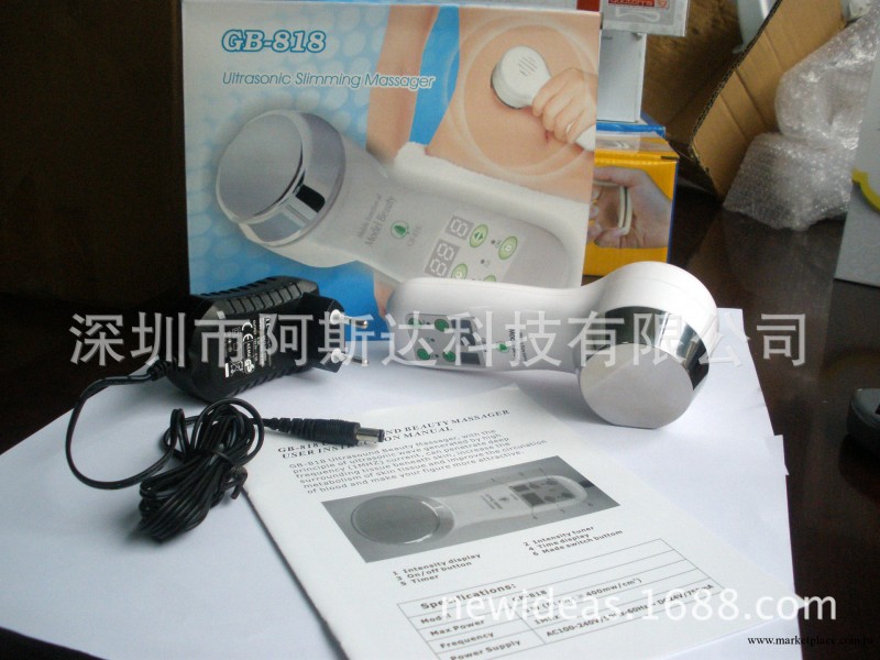 【熱銷產品】不銹鋼頭超音波美容減肥機GB818工廠,批發,進口,代購