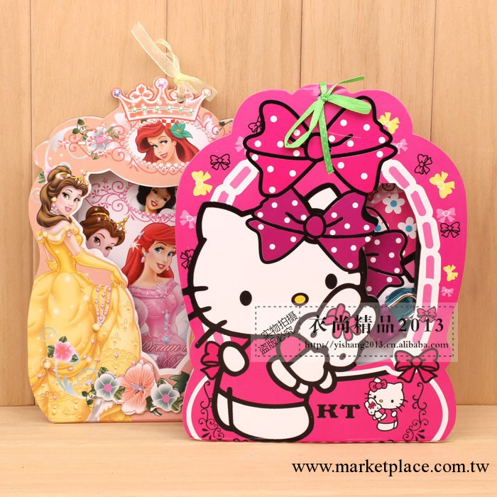 卡通秘密本 64K盒裝帶鎖日記本 鎖本 hello kitty 迪士尼公主S64K工廠,批發,進口,代購