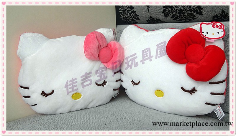 ktKT正版Aoger澳捷爾HELLO KITTY靠墊可愛玩具毛絨玩具禮品工廠,批發,進口,代購