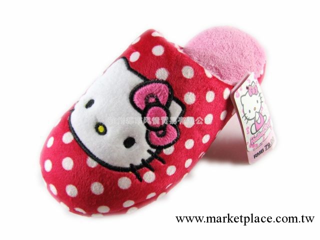 2013正品hello kitty女士棉拖鞋 室內傢居保暖鞋 防滑地板拖13608工廠,批發,進口,代購