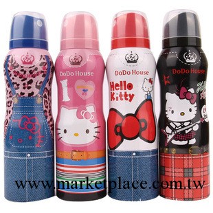 多多小屋5周年紀念版hello kitty止汗香水噴霧130(隻有黑色/藍色)工廠,批發,進口,代購