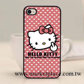 蘋果iphone4手機殼 iPhone4/4S卡通hello kitty貓保護套 手機套工廠,批發,進口,代購