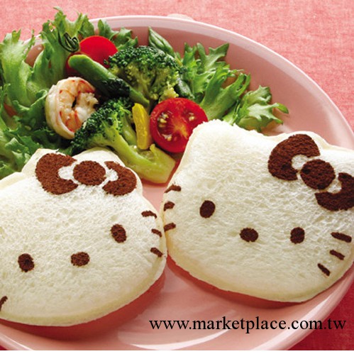 供應 廠傢直銷出口日本 Hello Kitty 凱蒂貓 三明治模具 面包模具工廠,批發,進口,代購