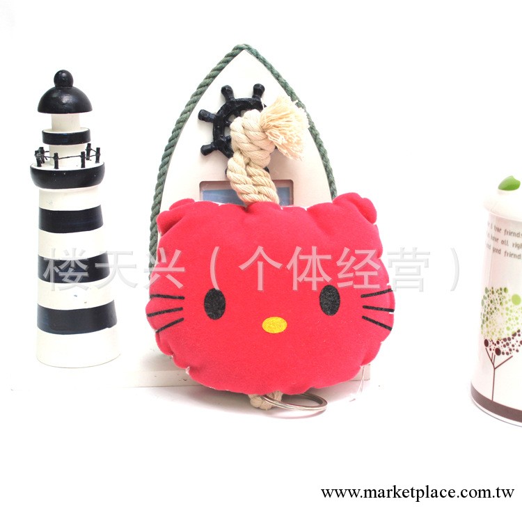 hellokitty兒童鑰匙包 凱蒂貓kt毛絨玩具批發工廠,批發,進口,代購