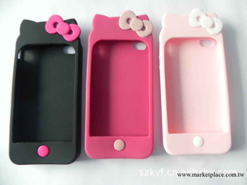 批發供應hello kitty手機套 最新款iphone4手機套 蘋果手機套工廠,批發,進口,代購