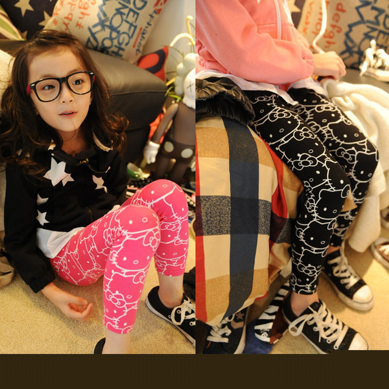 2013秋款童裝 hello Kitty內搭褲 女童內搭褲 奧戴爾全棉內搭褲工廠,批發,進口,代購