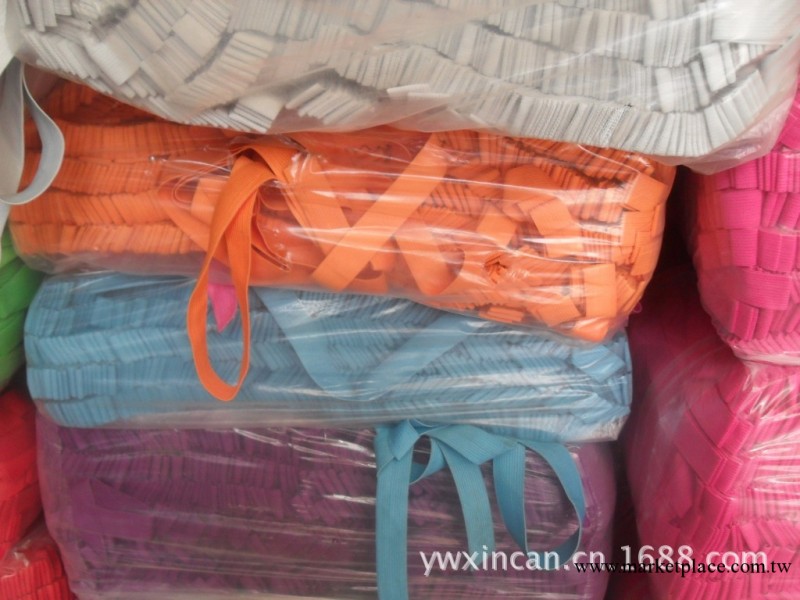 現貨銷售桔黃彩色松緊帶  彈力帶工廠,批發,進口,代購