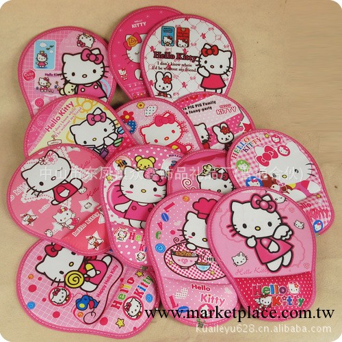 1【快樂魚】hello kitty粉色蝴蝶結皮鼠標墊/鼠標墊護腕防滑鼠墊工廠,批發,進口,代購