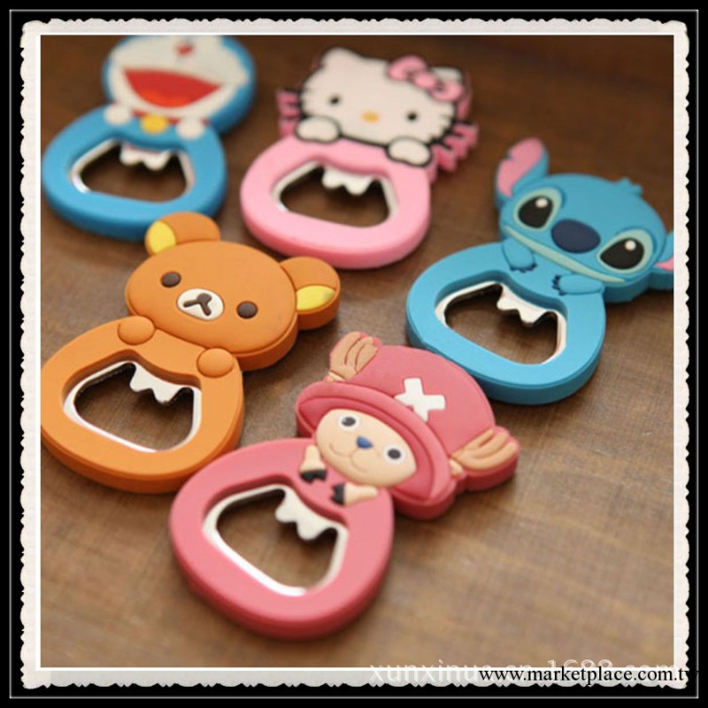 hello kitty創意可愛動物造型啤酒開瓶器 易拉環開瓶器 開酒器工廠,批發,進口,代購