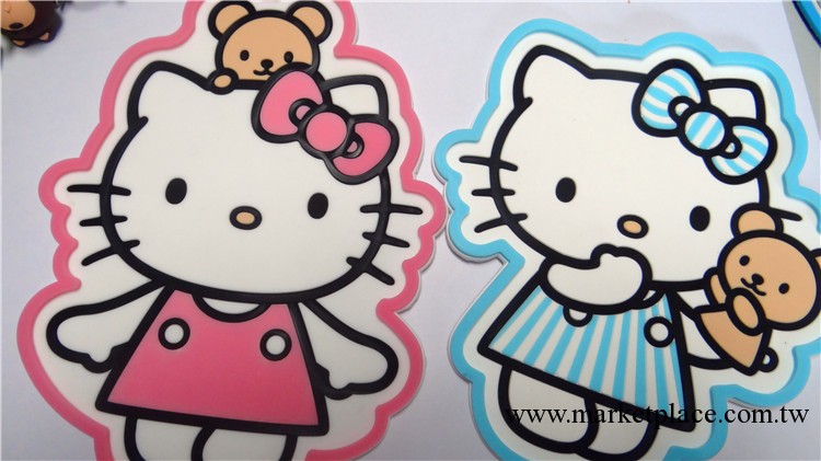 廠傢直銷hello kitty卡通立體手機防滑墊 汽車車載防滑墊 止滑墊工廠,批發,進口,代購