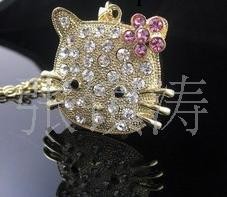 精美個性隨身碟 水晶hello kitty  優盤　防水Ｕ盤工廠,批發,進口,代購