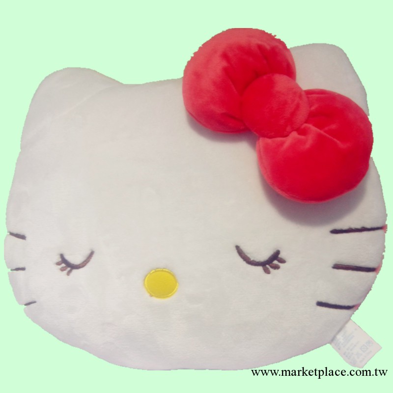 實力廠傢供應毛絨玩具  超柔面料凱蒂貓靠枕工廠,批發,進口,代購