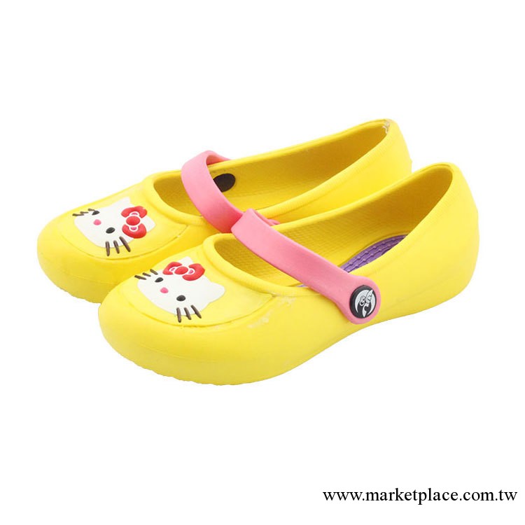 爆款少女hello kitty貓圖案公主鞋花園鞋2013新款女童鞋 083工廠,批發,進口,代購