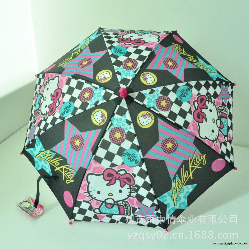 【Hello Kitty】透明雨傘卡通兒童傘  迪斯尼熱轉印動漫晴雨傘工廠,批發,進口,代購