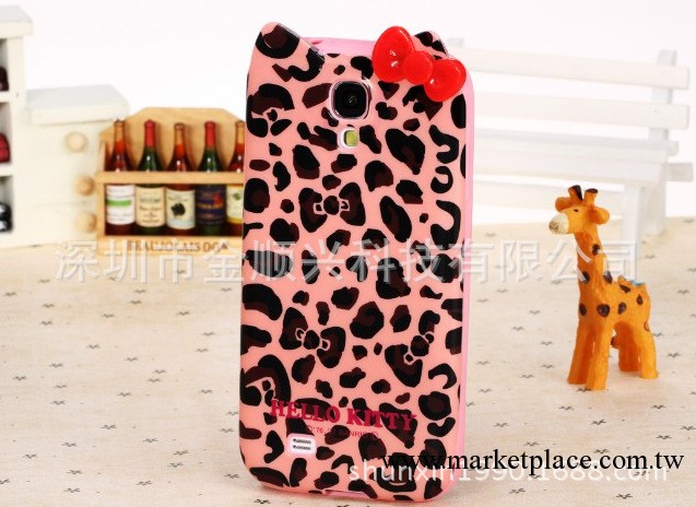 現貨批發hello kitty田園風三星S4i9500手機套tpu軟殼KT貓 豹紋工廠,批發,進口,代購