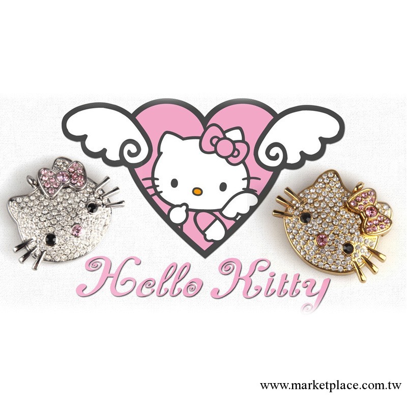 深圳工廠 直銷 珠寶hello Kitty 貓貓隨身碟 可愛工廠,批發,進口,代購
