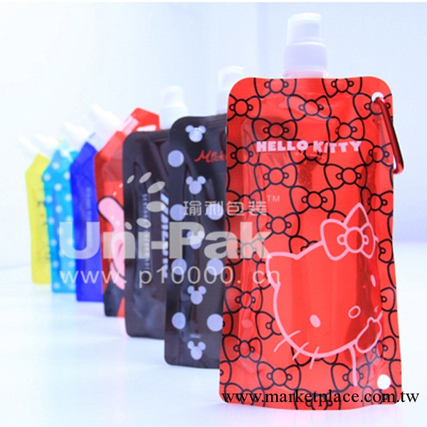 hello kitty折疊水袋（迪士尼合作出口企業）工廠,批發,進口,代購