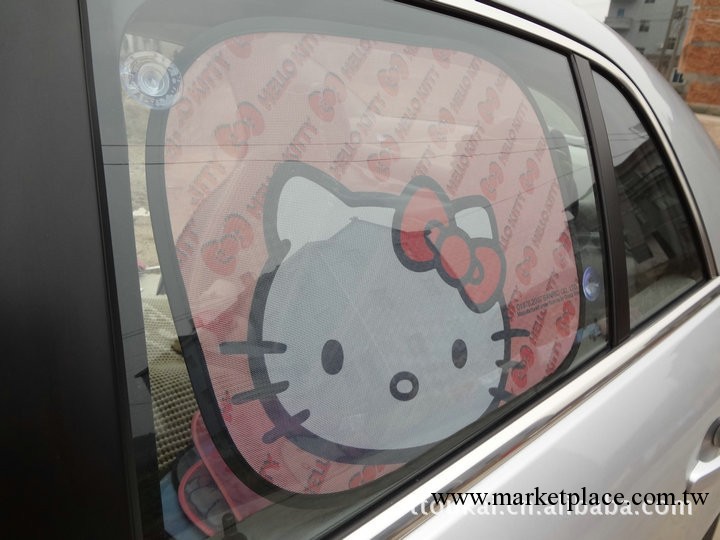 hello kitty半透明汽車側擋/夏季遮陽擋/側窗太陽擋/隔熱遮陽擋批發・進口・工廠・代買・代購