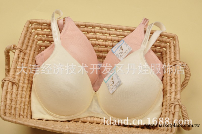 外貿出口日本原單 日單無鋼圈無托光面罩杯海綿定型保健胸罩內衣工廠,批發,進口,代購