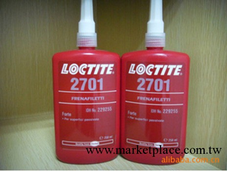 ㊣Loctite樂泰2701膠水 厭氧膠 螺絲膠 螺紋鎖固劑 螺紋膠 250ML工廠,批發,進口,代購