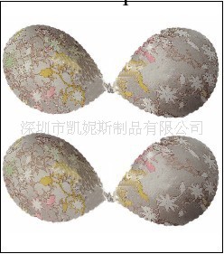 聚攏托高無痕邊緣輕薄透氣膚色佈面隱形胸罩工廠,批發,進口,代購