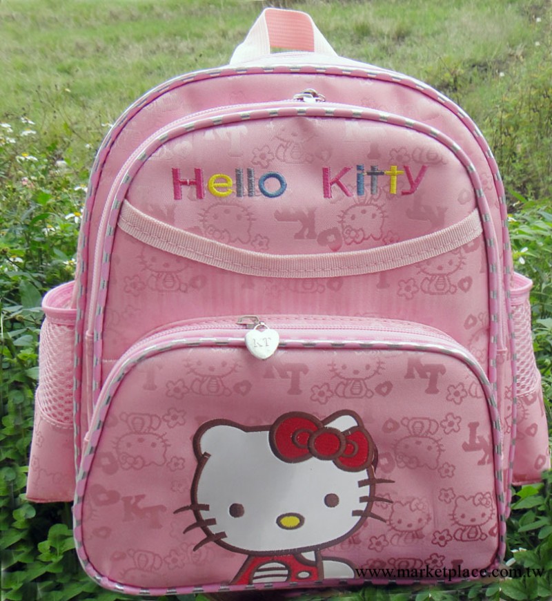 h5812#廠傢直銷Hello Kitty幼兒童書包雙肩背包 新款小學生書包工廠,批發,進口,代購