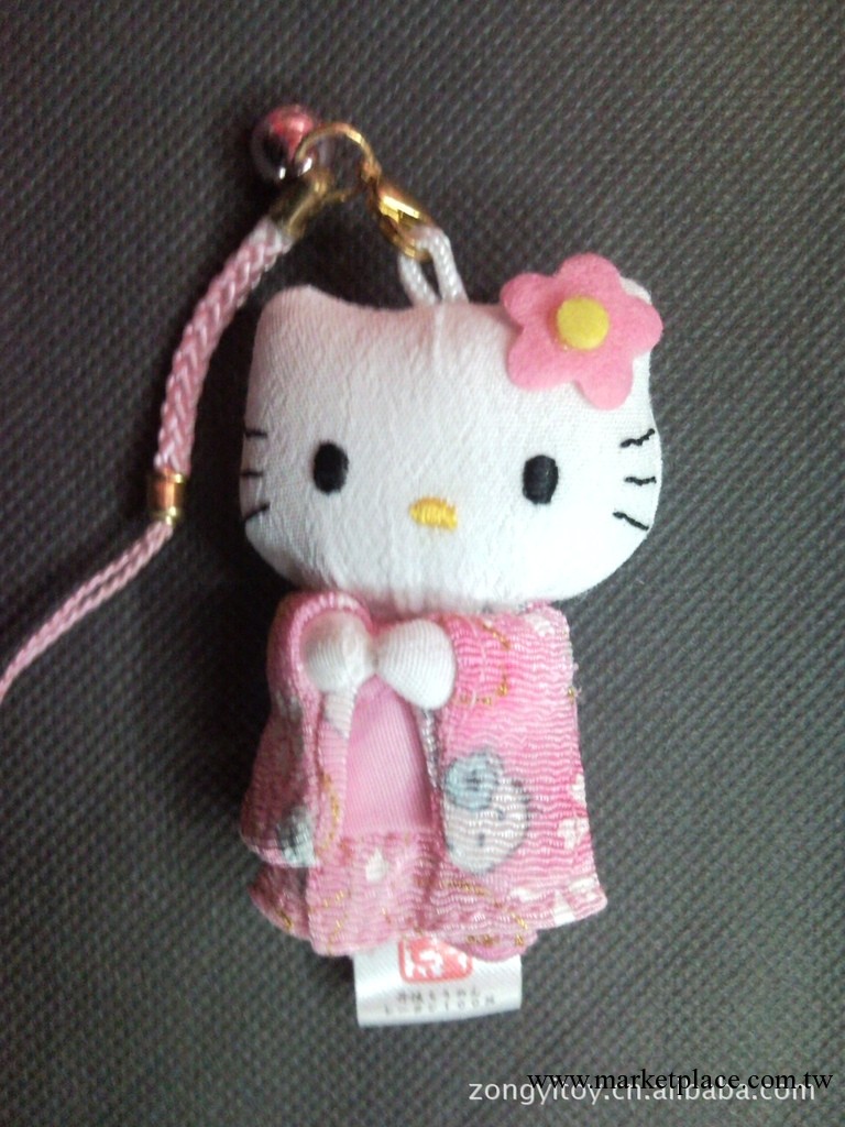 外貿正品出口日本 HELLO KITTY 手機掛件 KT包包掛件 粉色款工廠,批發,進口,代購