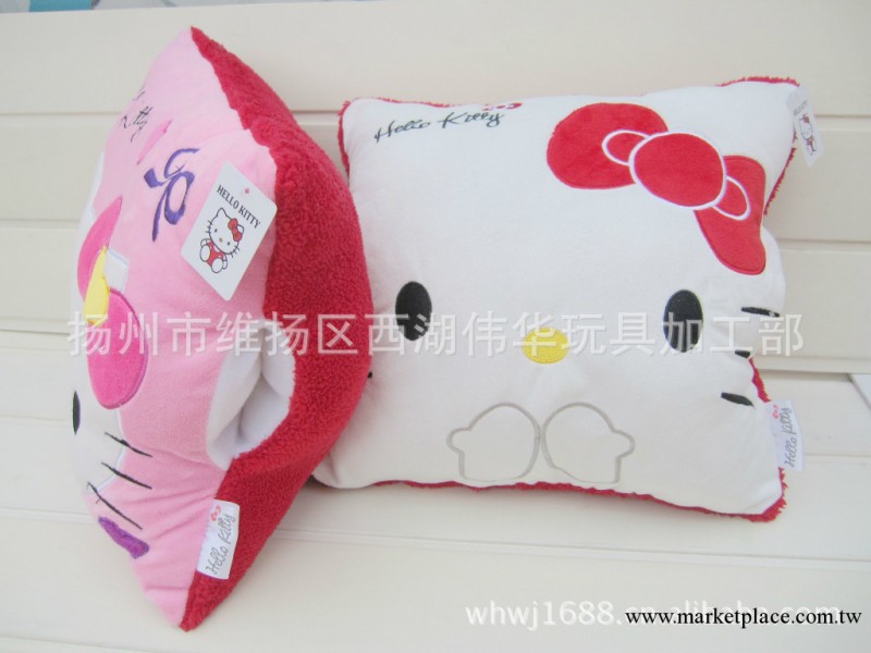 特賣   Hello Kitty優質毛絨 暖手 捂手  靠墊  廠傢直銷靠墊靠墊工廠,批發,進口,代購