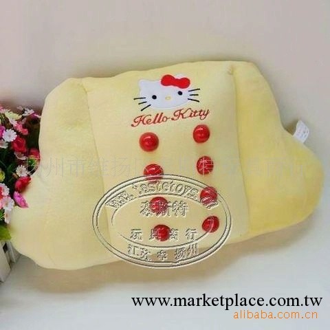 廠傢批發供應 創意公仔 毛絨玩具HELLO KITTY公仔 按摩靠墊禮品工廠,批發,進口,代購