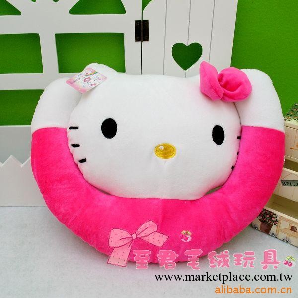 廠傢直銷（批發） hello kitty用枕 午睡枕/靠墊/頸枕 靠墊抱枕工廠,批發,進口,代購
