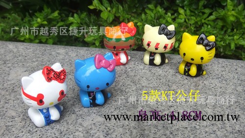 批發塑膠玩具|動漫玩偶凱蒂貓公仔|5款Hello kitty貓公仔珍藏版工廠,批發,進口,代購