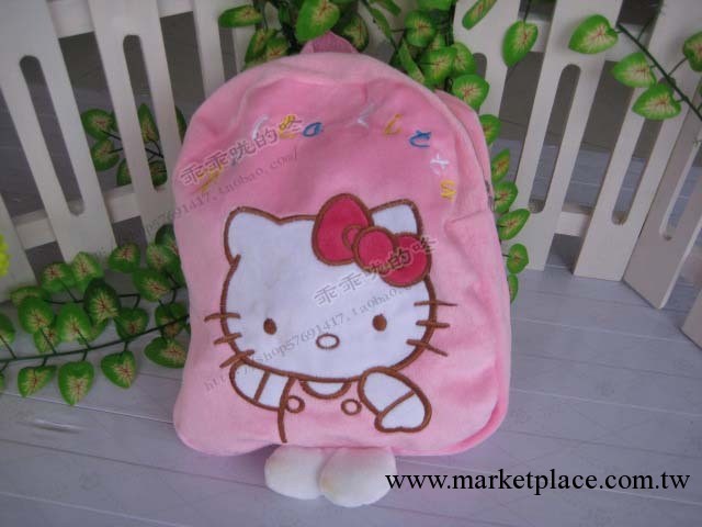 hello kitty背包兒童書包毛絨背包 幼兒書包 送小朋友的禮物工廠,批發,進口,代購
