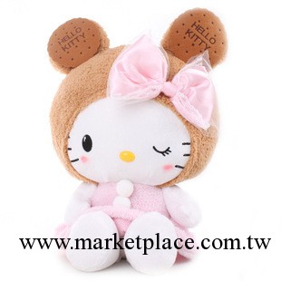 hello kitty凱蒂貓公仔暖手捂 餅幹KT貓蝴蝶結抱枕 毛絨玩具工廠,批發,進口,代購