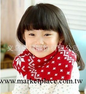 韓版經典雪花菱形嬰兒童針織圍脖 寶寶披肩 兒童圍巾工廠,批發,進口,代購